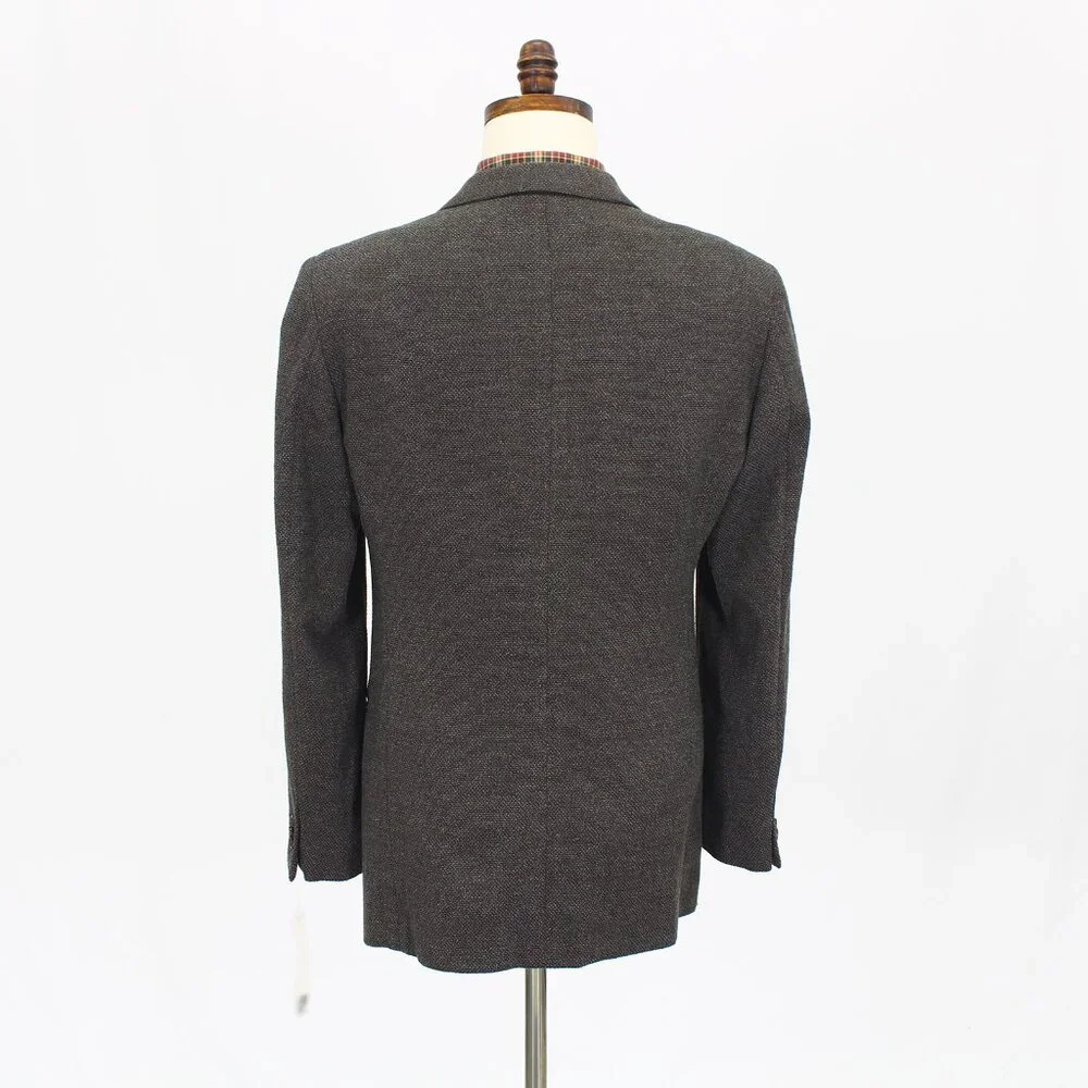 Armani Collezioni 38R Brown Blazer Sport Coat Jacket 3-Button Solid T868